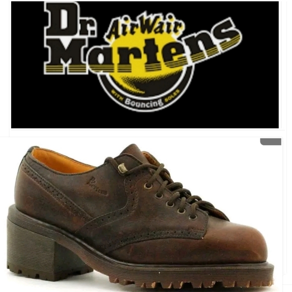 Dr Martens 844 Heeled Brogue Barque 